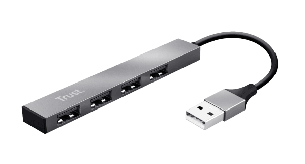 Hub TRUST HALYX USB2.04xUSBAluminjumsiva' ( '23786' )