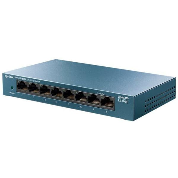 Switch TP-LINK LS108G LiteWave Gigabit 8xRJ-45101001000Mbpsmetalno kućište' ( 'LS108G' )