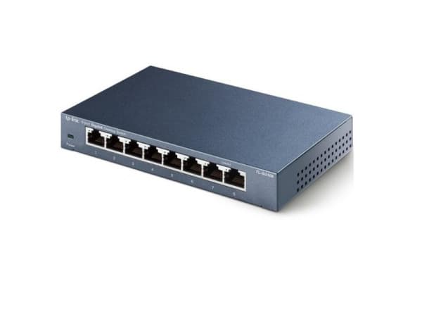 Switch TP-LINK TL-SG108E Gigabit8x RJ45101001000MbpseSmartDesktop metalno kuciste' ( 'TL-SG108E' )