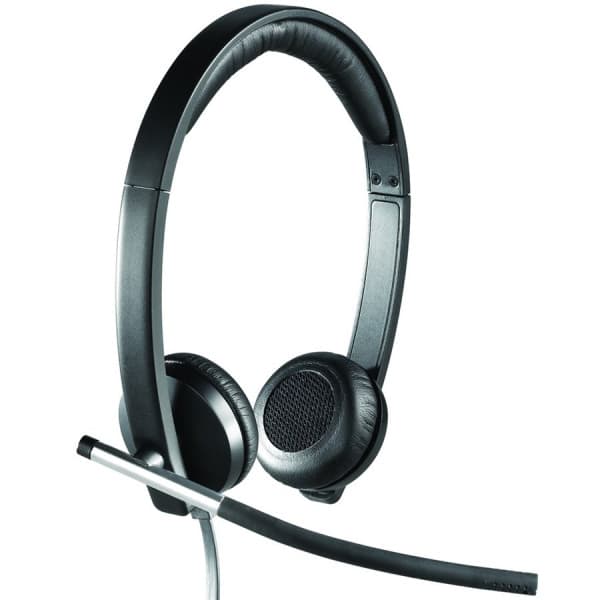 LOGITECH H650E CORDED HEADSET STEREO USB - EMEA ( 981-000519 )