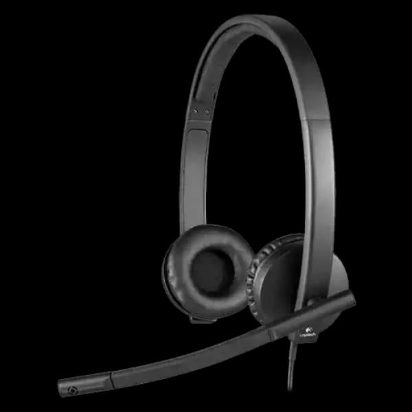 Slušalice sa mikrofonom Logitech H570e (Crne) 981 000575