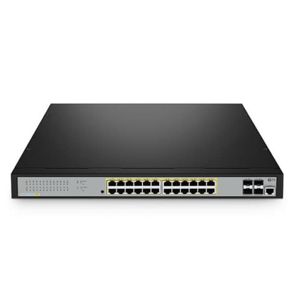 NET FS Gb L2+ S2805S-24TF-P, PoE 4x1Gb SFP 370W Upravljivi