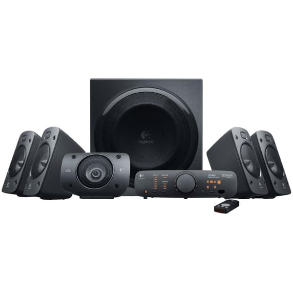 LOGITECH Z906 THX Surround Sound 5.1 Speakers - BLACK - 3.5 MM ( 980-000468 )