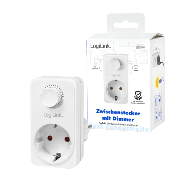 Logilink šuko utičnica adapter sa dimerom ( 4799 )