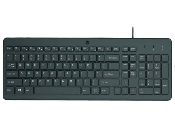 Tastatura HP 150 žičnaUS664R5AAcrna' ( '664R5AA' )