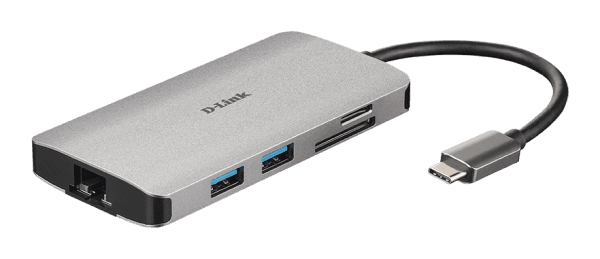 Docking D-Link DUB-M810 8in1 USB-C - HDMIUSB3.0x2CRPDGLAN