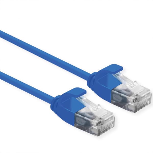 Secomp Roline UTP Data Centar PatchCord Cat6A, Slim, LSOH, plavi 1.0m ( 5224 )