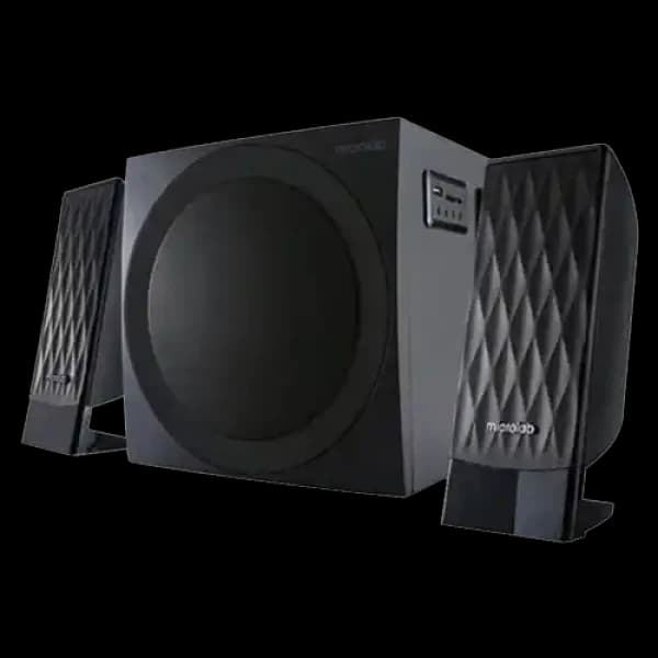 Zvučnici Microlab M300U 2.1 38W USB FM drveni
