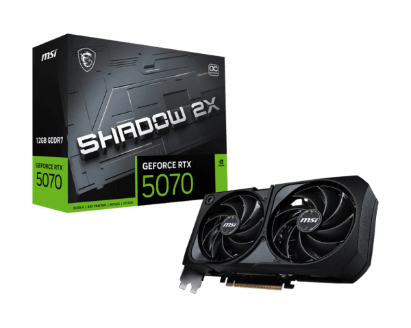 SVGA MSI RTX5070 Shadow 2X OC 12GB GDDR7, V532-005R