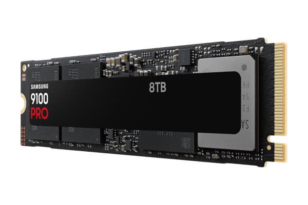 SSD M.2 NVMe PCIe 5.0 8TB Samsung 9100 Pro 1480013400MBs MZ-VAP8T0BW