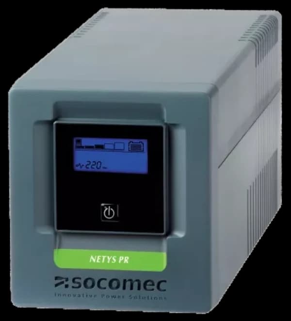 UPS Socomec NeTYS PR-MT 1000VA700W 230V 5060HzAVRSINEWAVERJ45USBLCD