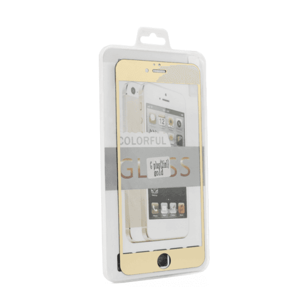 Tempered glass za iPhone 5 2u1 zlatni