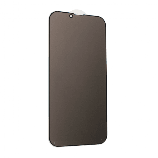 Tempered Glass Privacy 2.5D full glue za iPhone 13 Pro Max 6.7 crni