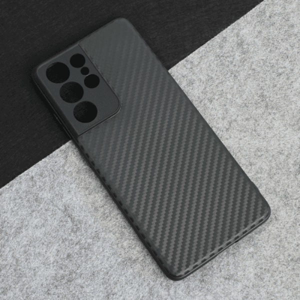 Torbica Carbon fiber za Samsung G998B Galaxy S21 Ultra crna