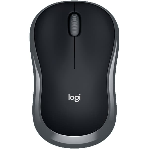 LOGITECH M185 Wireless Mouse - SWIFT GREY - EER2 ( 910-002238 )