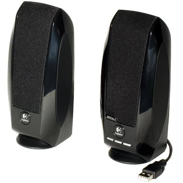 LOGITECH S150 Stereo Speakers - BLACK - 3.5 MM - B2B ( 980-000029 )