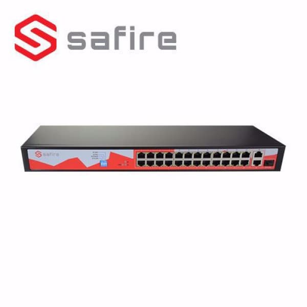 Safire SF-SW2624POE-C-250 24-portni PoE switch