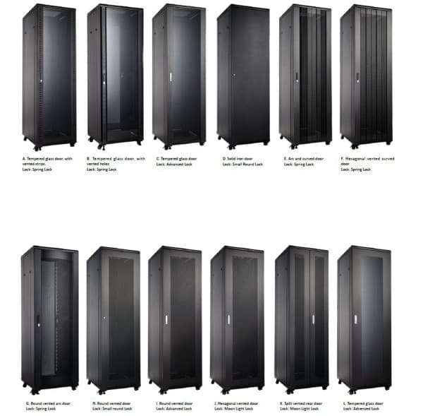 Safewell Rack orman 27U 600x600 ( 1221 )