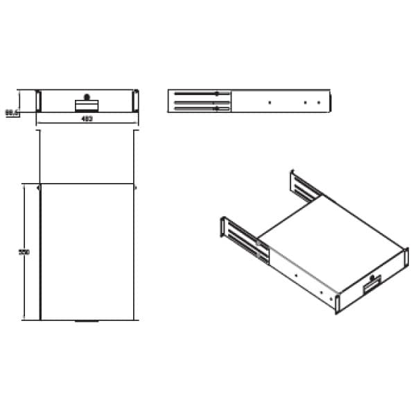SAFEWELL SWADRAWER-550 ( 2222 )