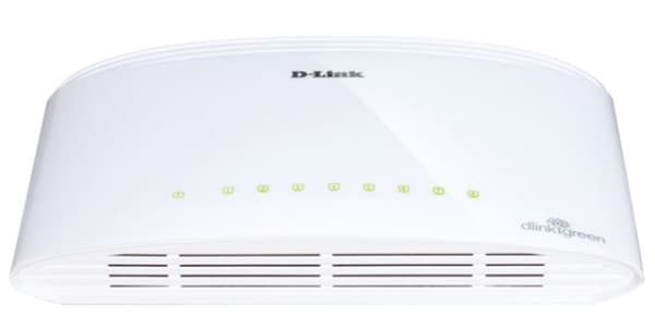 D-Link Switch Unmanaged 8-Port Gigabit Desktop DGS-1008DE