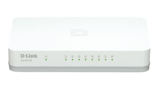 Switch 8-portni gigabitni D-Link GoSwitch8G