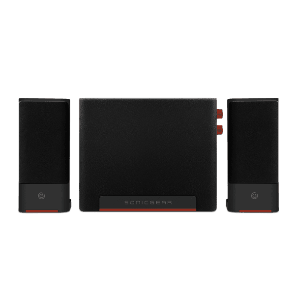SONICGEAR SPACE 3 Maroon FM 2.1 20W USB/BT/AUX ( 4377 )