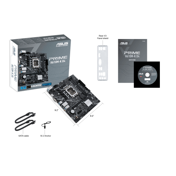 MB s1700 ASUS PRIME H610M-K D4