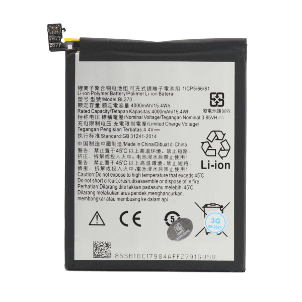 Baterija Standard za Vibe K6 Note/Motorola Moto G6 Play BL-270