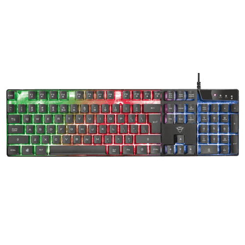 Tastatura TRUST GXT 835 AZOR žičnaRGBgamingcrna' ( '23651' )