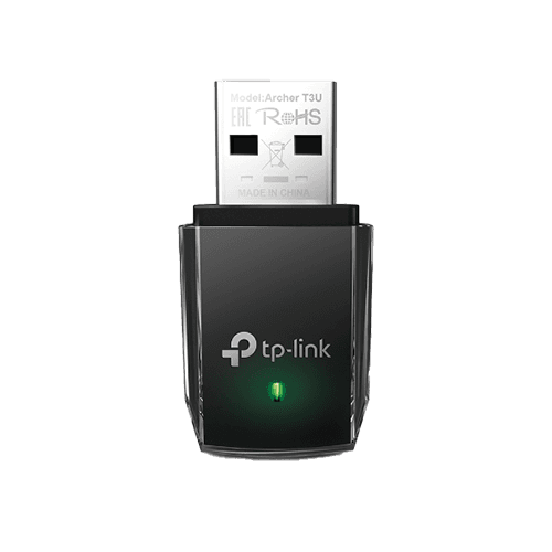 Bežični adapter TP-LINK ARCHER T3U Wi-FiAC1300867Mbps433Mbpsinterna antena' ( 'ARCHER T3U' )