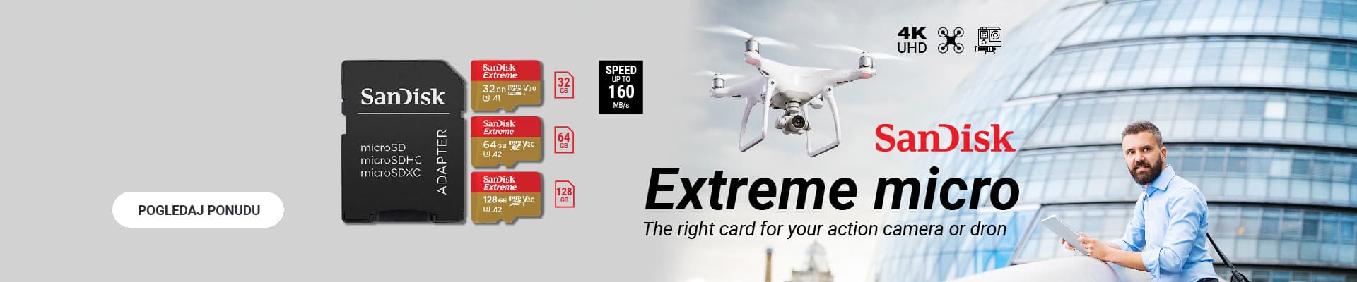 SanDisk Extreme micro memorijske kartice