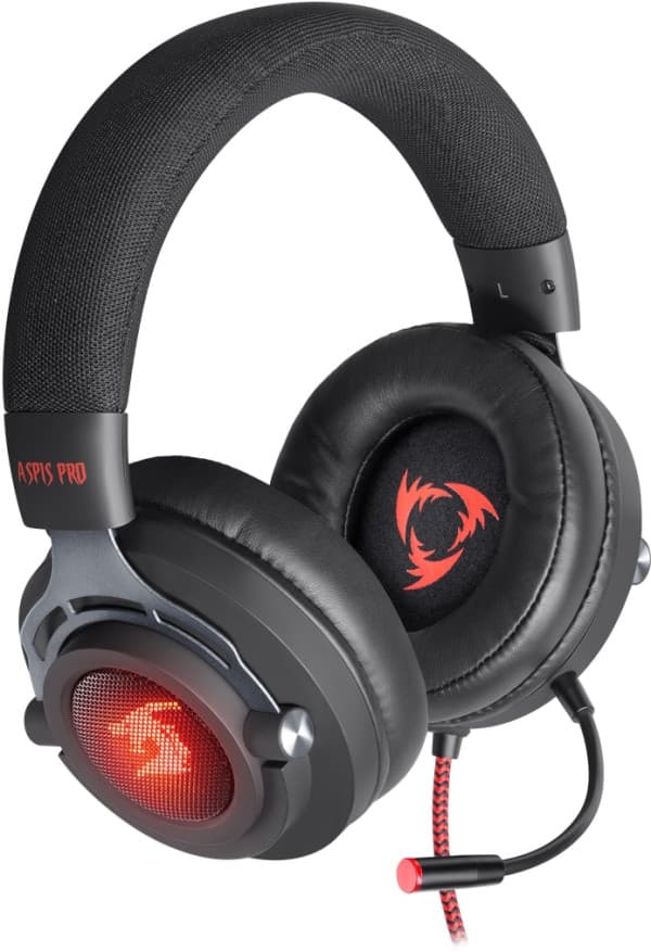 Slušalice sa mikrofonom Defender Aspis Pro 7.1 crno crvene