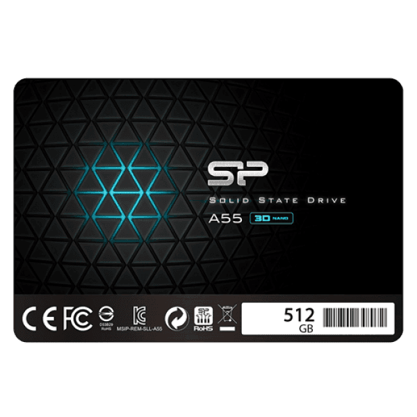 SSD Silicon Power 2.5'' SATA A55 512GB SP512GBSS3A55S25