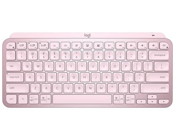 LOGITECH MX Keys Mini Wireless Illuminated tastatura roze US