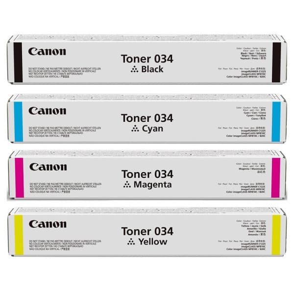 Toner Canon 034 Yellow