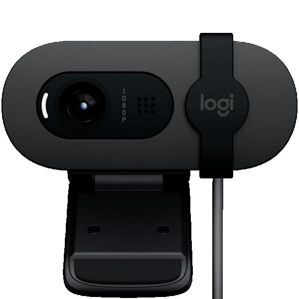 LOGITECH Brio 100 Full HD Webcam - GRAPHITE - USB ( 960-001585 )