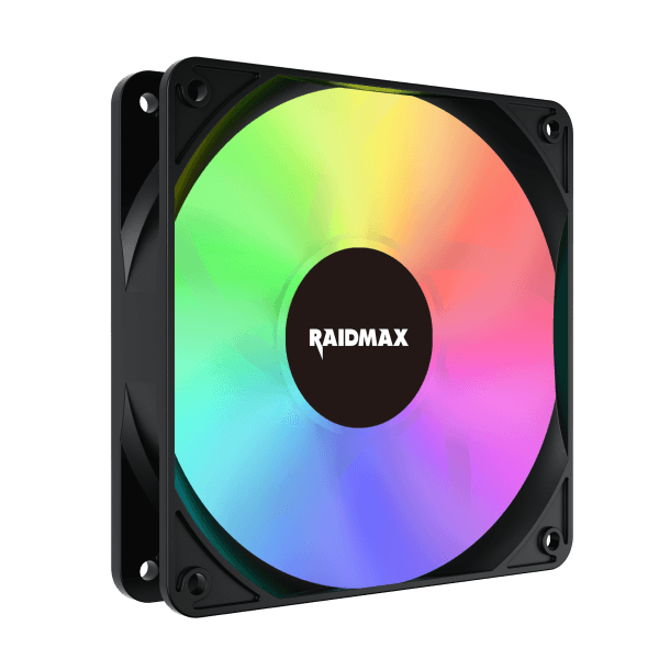 Ventilator 120mm Raidmax X-AIR ARGB fan Crni, NV-X120FBP