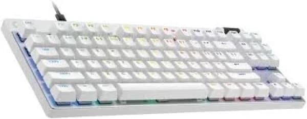 Tastatura žična gaming Logitech PRO X TKL RAPID bela 920-013242