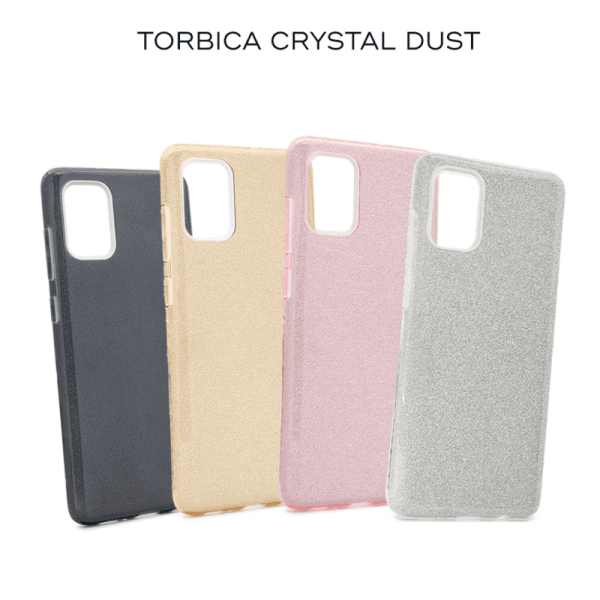 Torbica Crystal Dust za Huawei P40 zlatna