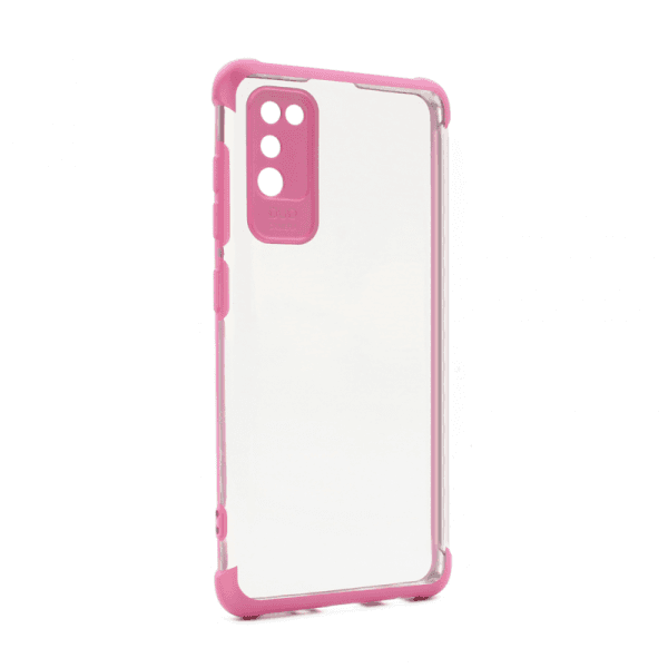 Torbica DUO camera za Samsung A415F Galaxy A41 pink