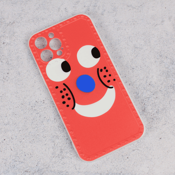 Torbica Smile face za iPhone 12 Pro 6.1 crvena