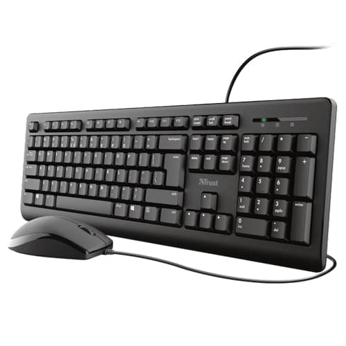 Tastatura+miš TRUST Primo žični setcrna' ( '23970' )